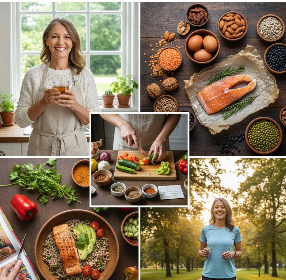 Siéntete bien en la menopausia: consume proteínas